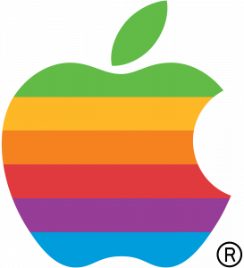 Apple vintage logo